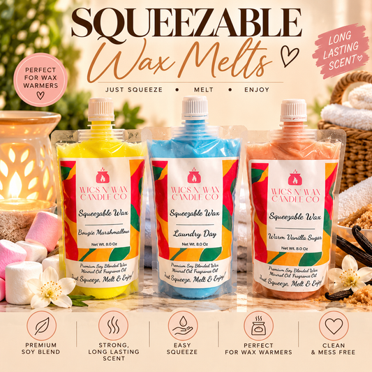 8 OZ SQUEEZABLE WAX